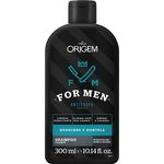 Ficha técnica e caractérísticas do produto Shampoo Origem For Men Anticaspa 300ml