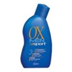 Ficha técnica e caractérísticas do produto Shampoo Ox Men Sport 3 em 1 250Ml