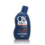 Ficha técnica e caractérísticas do produto Shampoo OX Men 2x1 250ml