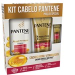 Ficha técnica e caractérísticas do produto Shampoo Pantene Cachos Hidra-Vitaminados 400ml + Condicionador 3 Mm 170ml + Ampola 15ml