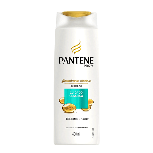 Ficha técnica e caractérísticas do produto Shampoo Pantene Cuidado Classico 400ml