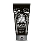Ficha técnica e caractérísticas do produto Shampoo para Barba e Cabelos Don Juan Barba Forte 170ml