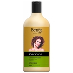 Shampoo para cabelos cacheados profissional sos cachos com óleo tutano e vitamina E 500ml beltrat