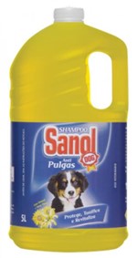 Ficha técnica e caractérísticas do produto Shampoo para Cão Antipulga 5 L Sanol com 3 - Comprenet