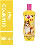 Ficha técnica e caractérísticas do produto Shampoo Pelos Dourados Premium Cães e Gatos Top Vet 500ml