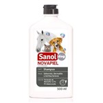 Ficha técnica e caractérísticas do produto Shampoo Peróxido de Benzoila para Cachorro, Gato, Cavalo, Novapiel Sanol 500ml
