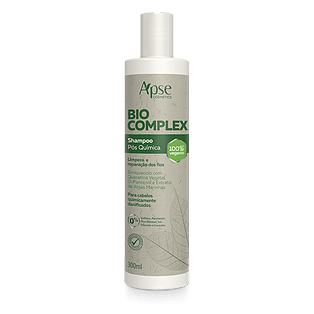 Ficha técnica e caractérísticas do produto Shampoo Pós Química Bio Complex Apse Cosmetics 300Ml