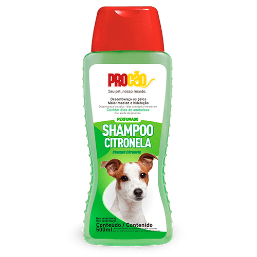 Ficha técnica e caractérísticas do produto Shampoo Procão Citronela para Cães e Gatos 500ml