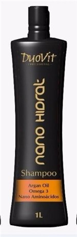 Shampoo Profissional 1 Litro - Duovit Nano Hidrat