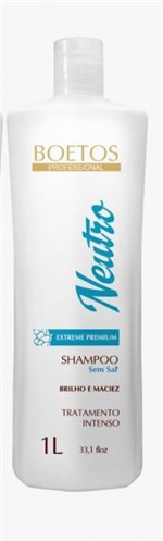 Ficha técnica e caractérísticas do produto Shampoo Profissional Neutro 1 Litro - Duovit Boetos
