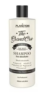 Ficha técnica e caractérísticas do produto Shampoo que Alisa The Grand Cru 500ml - em Estoque - Plancton