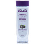 Shampoo Nick Vick Nutri Raízes e Pontas Equilibradas 300Ml