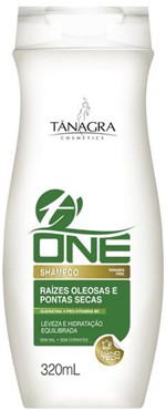 Ficha técnica e caractérísticas do produto Shampoo Raízes Oleosas/pontas Secas 320ml T-one - Tanagra