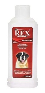 Ficha técnica e caractérísticas do produto Shampoo Rex Anti Pulgas 750 Ml - Lookfarm