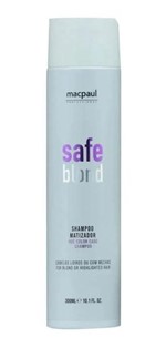 Shampoo Safe Blond Mac Paul 300 Ml - Macpaul