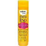 Ficha técnica e caractérísticas do produto Shampoo Salon Line Meu Liso Muito + Liso Amido de Milho 300ml