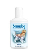 Ficha técnica e caractérísticas do produto Shampoo Sanadog - 125 ML - (Peróxido de Benzoíla 2,5) Mundo Animal - Mundo Animal