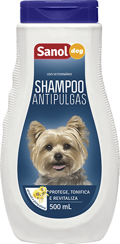 Ficha técnica e caractérísticas do produto Shampoo Sanol Dog Antipulgas 500ml