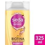 Ficha técnica e caractérísticas do produto Shampoo Seda Biotina e Óleo de Ricino 325ml SH SEDA 325ML-FR BIOTINA/RICINO