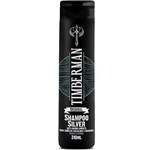 Shampoo Silver Cabelos Grisalhos e Brancos 310ml Timberman
