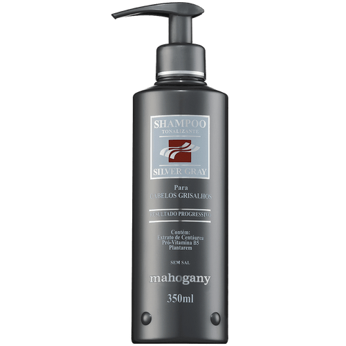 Ficha técnica e caractérísticas do produto Shampoo Silver Gray Mahogany 350ml
