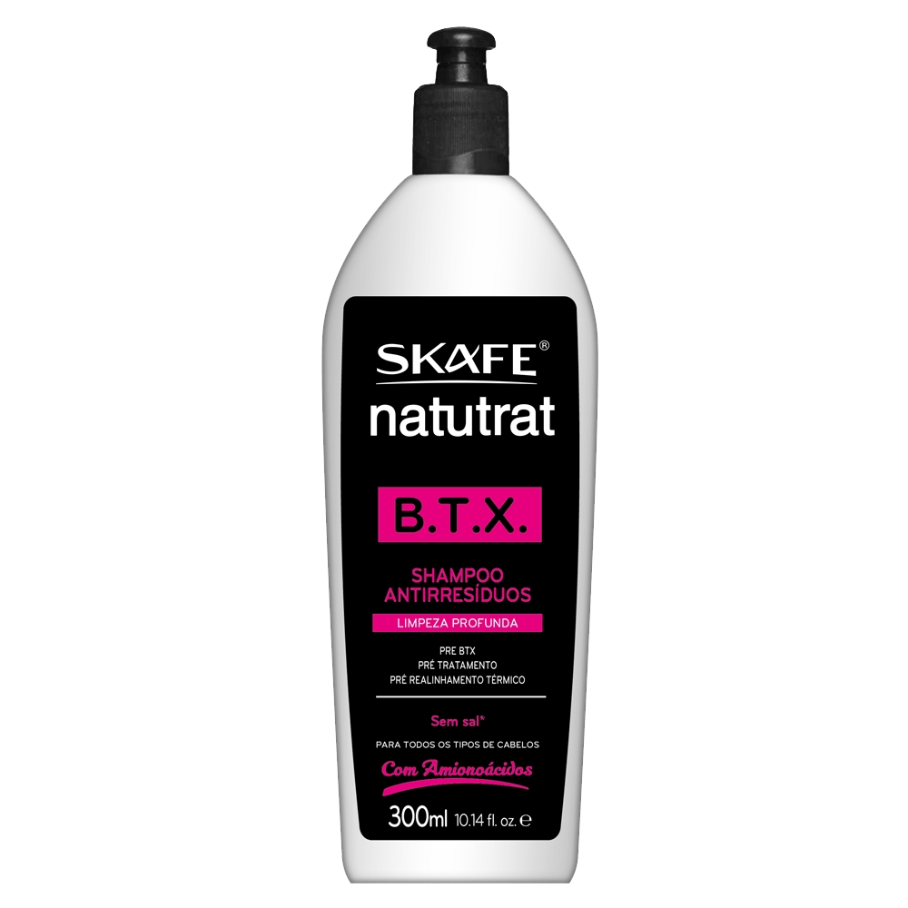 Ficha técnica e caractérísticas do produto Shampoo Skafe Natutrat Antirresíduos 300ml