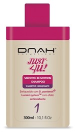 Ficha técnica e caractérísticas do produto Shampoo Smooth In Motion JUST 4U! 300ml - DNAH Cosméticos