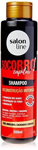 Ficha técnica e caractérísticas do produto Shampoo Socorro Capilar Reconstrução Intensa Salon Line 300ml