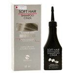 Ficha técnica e caractérísticas do produto Shampoo Soft Hair Cinza - 60ml - 60ml