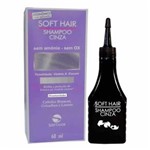 Shampoo Soft Hair Cinza Violete a Escuro - 60ml - 60ml