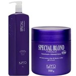 Ficha técnica e caractérísticas do produto Shampoo Special Silver 1l e Máscara De Tratamento Kpro 500g