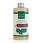 Ficha técnica e caractérísticas do produto Shampoo Suave Argan e Linhaça 500ml Boni Natural