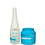 Ficha técnica e caractérísticas do produto Shampoo Sulfactante Hair 1000ml e Máscara Hair 900g Mellyd