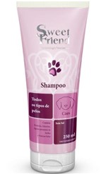 Ficha técnica e caractérísticas do produto Shampoo Sweet Friend Intensive Care todos tipos de pelos para Cães - 250ml