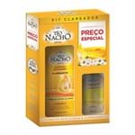 Shampoo Tio Nacho Clareador Camomila 415ml + Condicionador Clareador 200ml Preço Especial