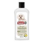Ficha técnica e caractérísticas do produto Shampoo Tonalizante Pelos Claros Sanol Dog para Cães e Gatos (500 Ml) - Total Química - Sanol - Total Química