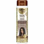 Ficha técnica e caractérísticas do produto Shampoo Tratamento Profundo de Coco S.o.s Cachos 300Ml [Salon Line]