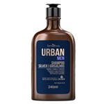 Ficha técnica e caractérísticas do produto Shampoo Urban Men Silver Grisalhos - para Barba e Cabelo 240ml