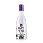 Shampoo Vegano Natural de Aloe Frutas com Uva e Noni para Cabelos Secos 300ml Livealoe