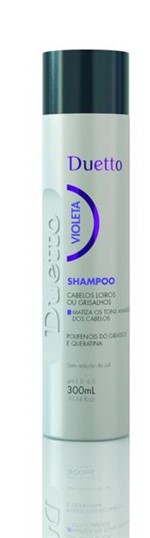Ficha técnica e caractérísticas do produto Shampoo Violeta Duetto 300ml - Duetto Professional