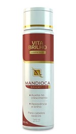 Ficha técnica e caractérísticas do produto Shampoo Vita Brilho Mandioca 300ml