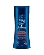 Ficha técnica e caractérísticas do produto Shampoo Vita Capili Men Anticaspa 2X1 LimpezaProfunda 250ml - Muriel