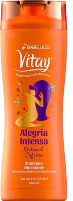 Ficha técnica e caractérísticas do produto Shampoo Vitay Alegria Intensa