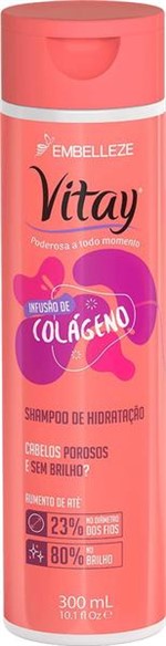 Ficha técnica e caractérísticas do produto Shampoo Vitay Infusão de Colágeno