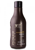 Shampoo WF Power Fast Reconstrução 10 em 1 Sem Sal 300ml - Wf Cosméticos