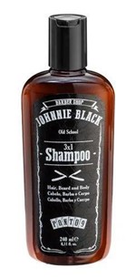 Ficha técnica e caractérísticas do produto Shampoo 3x1 - 240ml - Johnnie Black