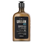 Shampoo 3x1 Urban Men Ipa Beer Farmaervas 240ml