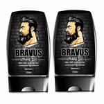 Ficha técnica e caractérísticas do produto Shaving Gel De Barbear Bravus 150ml Com 2 unidades