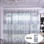 Ficha técnica e caractérísticas do produto Sheer Curtain Tulle janela tratamento Voile cortina de tecido Valance