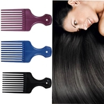 Ficha técnica e caractérísticas do produto Shower Magic Hair Tamer Styling Comb Plastic Fine Teeth Hair Brush Adults Kids